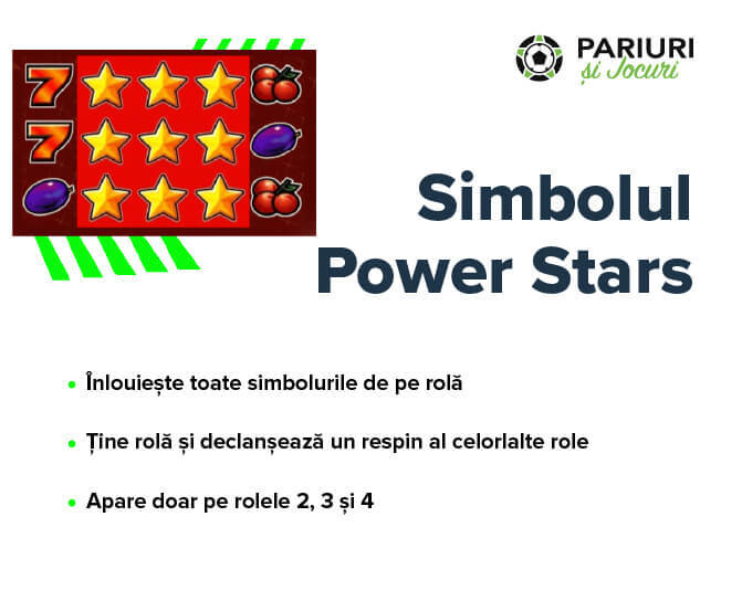 Power stars simbol wild