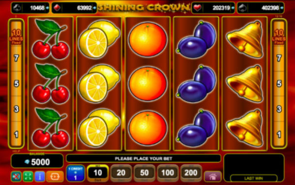 Jucați gratuit sloturile EGT online