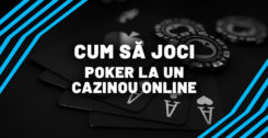 cum sa joci poker
