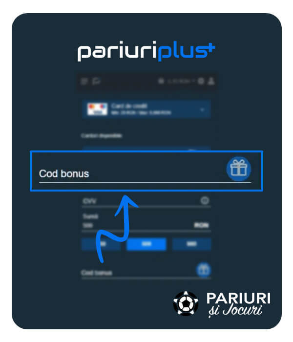 cod bonus pariuriplus