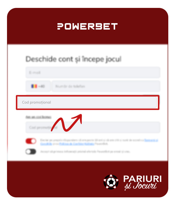 cod bonus PowerBet