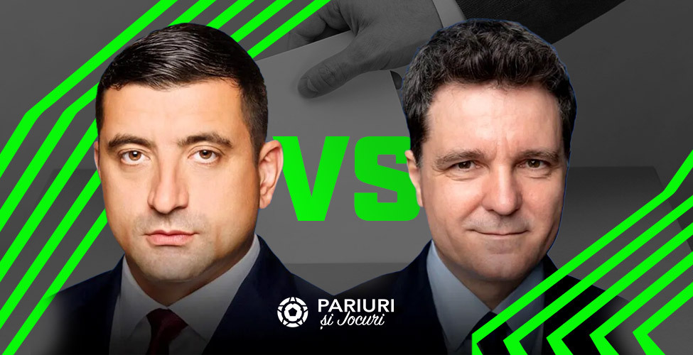 Cota Pariuri Nicușor Dan vs George Simion
